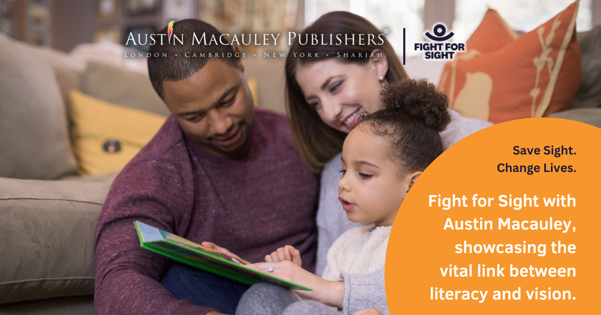 Austin Macauley Partners with Fight for Sight Charity, Donates Over 300 Titles to Support Literacy and Vision